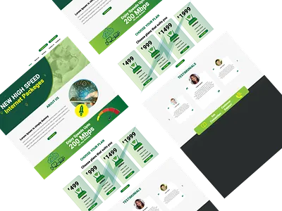 Web Template Design graphic design ui website website template