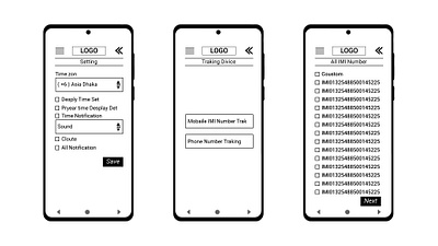 Mobile Apps wireframe 4 banner ads branding cosmetics design illustration logo nighty page cover photo thames ui