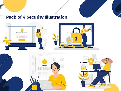 Security Illustrations and Lottie animation animation app branding design graphic design icon illustration logo lottie motion graphics typography ui ux vector