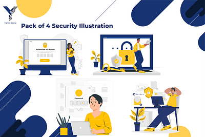 Security Illustrations and Lottie animation animation app branding design graphic design icon illustration logo lottie motion graphics typography ui ux vector