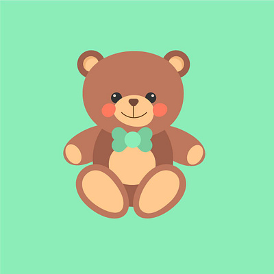 Bear Illustration design illustration ui