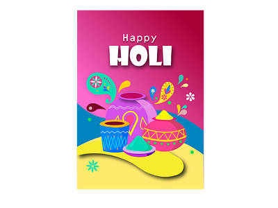 Holi Poster festival graphic design holi poster poster poster design