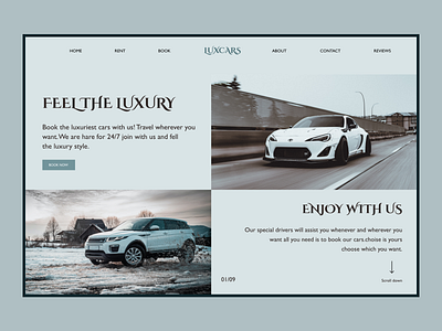 Luxury car rent 3d animation app branding car carrent cars design graphic design illustration logo minimal mobile motion graphics ui ux web