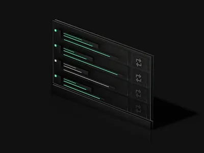Isometric Motion Graphics [Swap] 3d 3dart 3disometric 3dmotion animation black electriccolor graphic design isometric graphics isometric motion motion design motion graphics nft solid ui