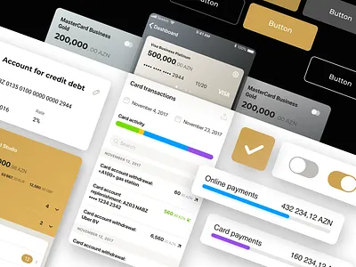 Premium Bank | Web and Mobile Bank app bank branding dashboad design desktop finance fintech ios mobile mobile app product design right ui ux wallet web