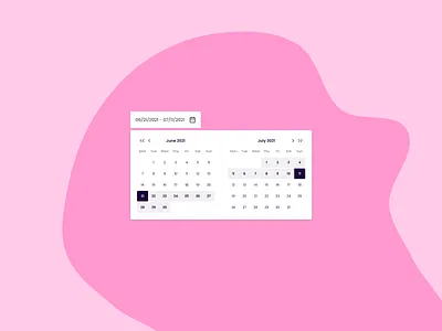 Daily UI 080 - Date Picker calendar dailyui dailyui080 date date picker dates design figma ui