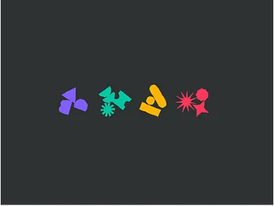 Colorful Branding Patterns abstract branding frontify patterns shapes