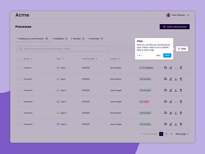 Daily UI 095 - Product Tour app dailyui dailyui095 design figma onboard onboarding product product tour tour ui web app