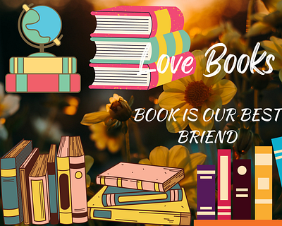 Book is our best friend book book rading education libraries love books reading