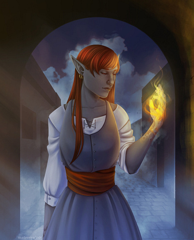 Fire digital art digitalart illustration photoshop