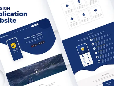 Application Website UI design app branding design icon illustration logo typography ui ui ux ux vector web design web ui websites