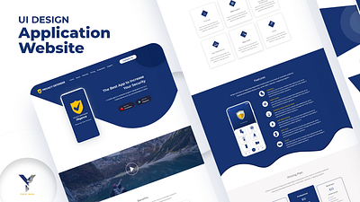 Application Website UI design app branding design icon illustration logo typography ui ui ux ux vector web design web ui websites