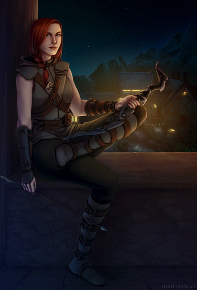 Night illustration