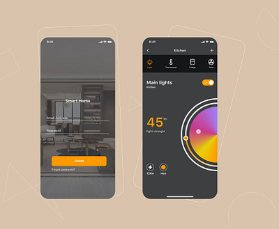 Ihomes App Design | Etelligens ui