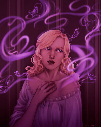 OC: Victoria Walter digital art illustration