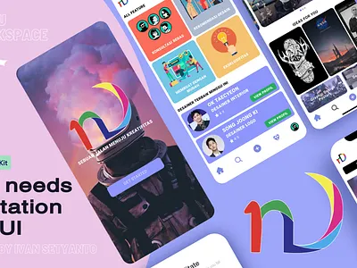 Ngedesain Mobile App Design app apps branding design graphic design mobile app design mobile design ui uiux