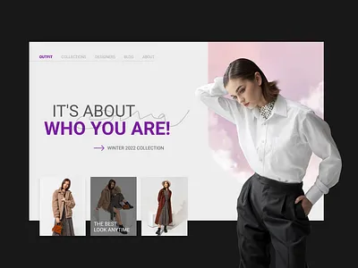 Fashion Design Studio art clothe fashion gallery studio ui web website