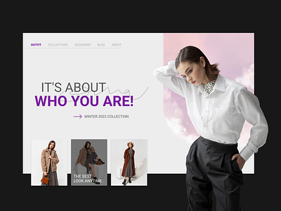 Fashion Design Studio art clothe fashion gallery studio ui web website