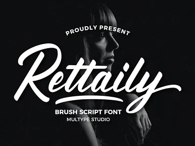 Rettaily Brush Script Font font fonts script font