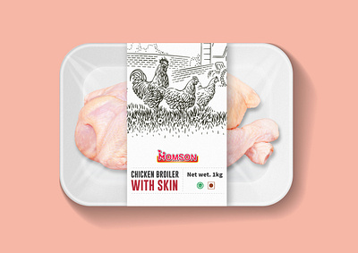 Chicken Tray Label Design | Plastic Tray Container Cover beef tray packaging broiler packaging chicken chicken tray packaging container farm farm chicken packaging design fmcg packaging food packaging freelance packaging designer label design meet tray packaging packaging and branding packaging design bundle packaging designer plastic chicken packaging poultry packaging product packaging tray label tray packaging