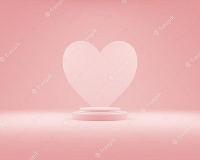 Background 3d blue with podium and ring gold minimal product 3d background banner business design flyer graphic design heart illustration light love minimal motion graphics neon pink platform podium poster product white