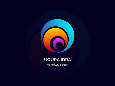 Modern Gradient Abstract Logo Design 3d animation app branding design graphic design icon illustration logo motion graphics typography ui ux vector