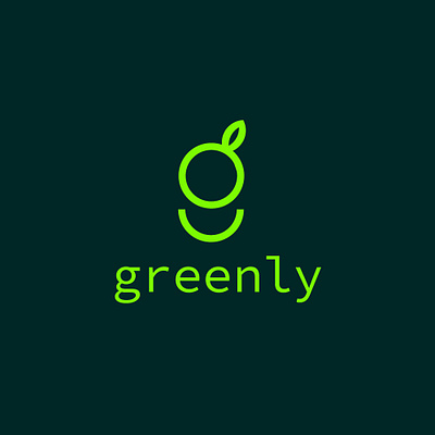 greenly design graphic design illustration logo