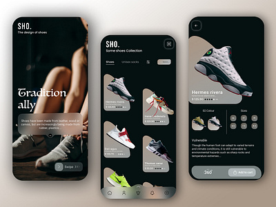 Shoe Shopping App UI Concept 3d adobe photoshop animation app behance branding design google graphic design illustration logo motion graphics shoe shopping shopping app ui uidesign uiux uploads website