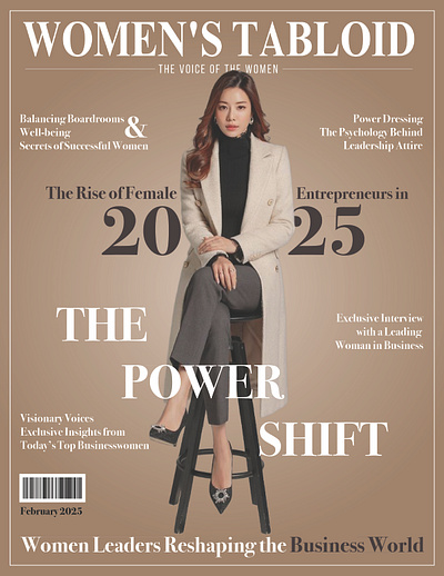 Women’s Business Magazine – A Design for Empowerment & Success adobe illustrator coverdesign graphic design magazinecoverdesign magazinedesign ui womenbusibnessmagazine womenswmpowerment