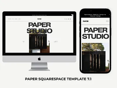 Paper Squarespace 7.1 branding brown entrepreneur landing page landing page template marketing onepage paper responsive sales page template smallbusiness squarespace squarespacedesign squarespacedesigner template webdesign webdevelopment website website template websitedesign