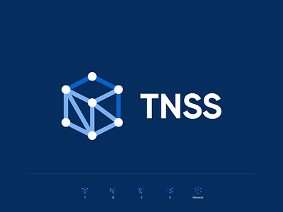 TNSS Logo brand branding identity logo logo design mark newtwork symbol