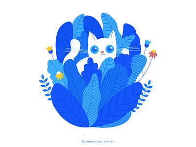 Kitty! adobe illustrator animals design feelgood graphic design illustration kitty positive vector