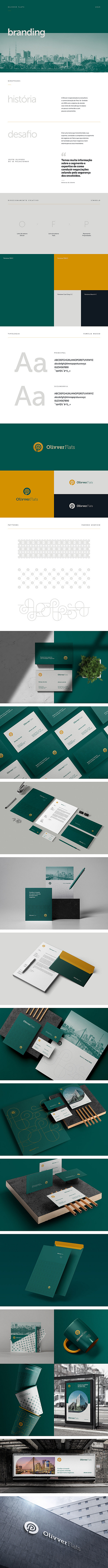 OLIVVER FLATS - Branding brand branding design