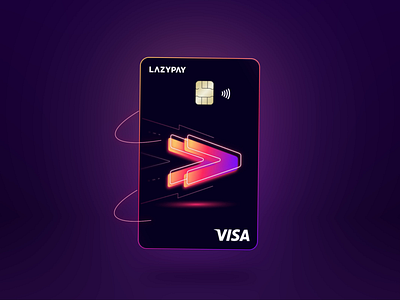 LazyPay Card Animation 3d after effects animation bnpl card credit card future lazypay motion motion graphics neumorphism online shopping pay later payment payu pink planet shop space web design