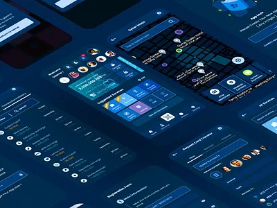 Syber Pay+ Dark Theme akasha uiux art cards dark dark blue illustration mohdakasha payment paymentapp syberpay ui uiux sudan