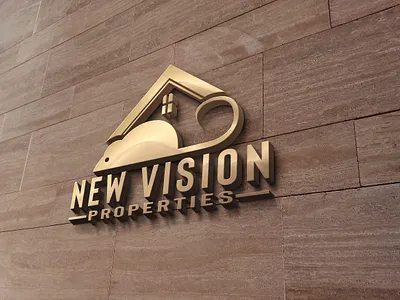 New vision properties branding digitalpainting manitgraphics graphic design logo logo brand manitgraphics