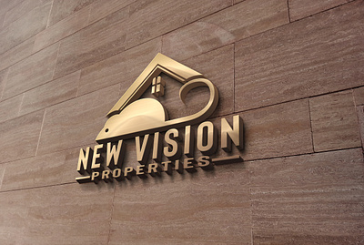 New vision properties branding digitalpainting manitgraphics graphic design logo logo brand manitgraphics
