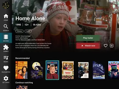 Daily UI 025 — TV App dailyui ui ux