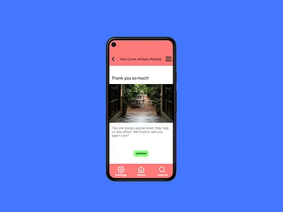 Daily UI 077 - Thank You app dailyui dailyuichallenge design framer thank you tips ui ux
