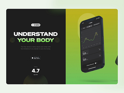 Glucose Landing Page app landing page figma freelancer glucose healthcare healthcare landing page landing page landing page design landing page designer landing page ui landing page ui design landing page website product landing page prototype ui web web design web designer website website design