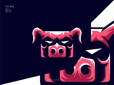 Pig logo 3d animal animation apparel branding company design esport graphic design icon illustration initial logo mascot modern motion graphics pig sport symbol ui