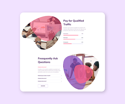 Faq section of website 3d bootstrap daily ui design design from scratch faq isometric minimal ui responsive ui single section todays ui ui ui trends uiux design user experience user interface user research ux web design wordpress