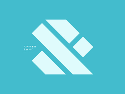 Ampersand ampersand and conjunction letter logo logo inspiration logoram simple logo symbol typography