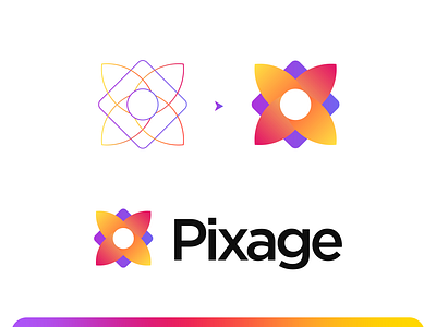 Pixage Logomark Design capture cinematography image photo photo editing photography picture retouch video editing videography