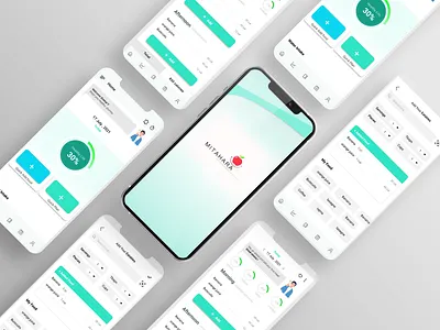Food journal App app food ui ux