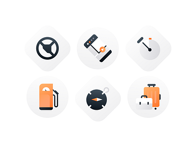 Travel Icons app icon illustration travel