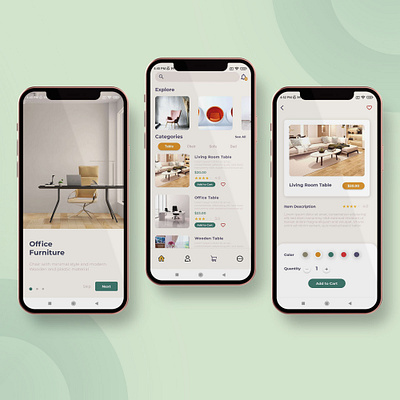 Furniture App with Flutter app appdesign appui codecanyon design elitequiz flutter fluttercode furniture app mobileapp smartkit smartkitpro ui uiinspiration uiuix