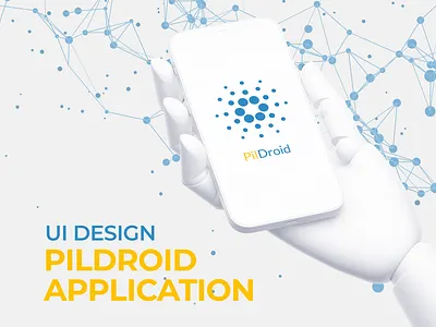 Pildroid Application UI Design app app design branding design icon illustration logo typography ui ui design ui ux ux ux design vector