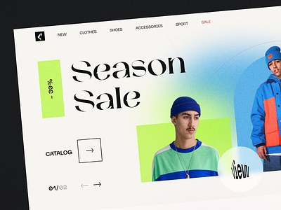 Fashion marketplace 🔥 beauty branding bright concept desctop e commerce ecommerce fashion fashion marketplace interface landing marketplace page product design store trends ui ux web web design