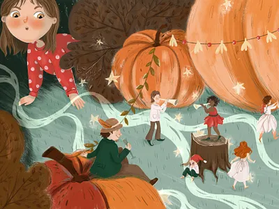 Illustration for art challenge “Folktale week” art book cartoon character design fairy tale illustration kid kidlitart raster